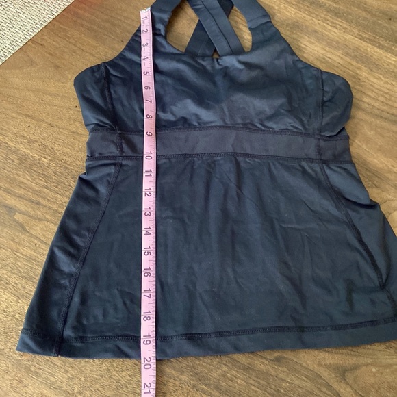 Lululemon black exercise tank top - Picture 7 of 7